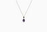 Divya दिव्या | Amethyst | Halskette | Silber | Rhodiniert